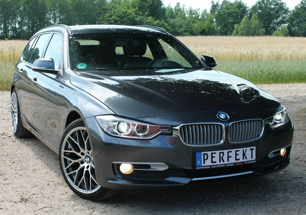 BMW Seria 3 cena 44999 przebieg: 210000, rok produkcji 2013 z Syców małe 497